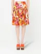 Dolce & Gabbana floral-print pleated skirt