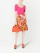 Image 2 of Dolce & Gabbana floral-print pleated skirt