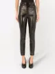 Dolce & Gabbana coated lace-up skinny trousers