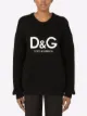 Dolce & Gabbana ribbed knit logo jumper