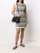 Image 2 of Roberto Collina sleeveless stripe-knitted dress