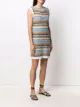 Roberto Collina sleeveless stripe-knitted dress
