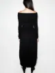 Aleksandre Akhalkatsishvili off-the-shoulder draped dress