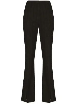 Pantalones con tiro alto de diseñador para mujer - FARFETCH