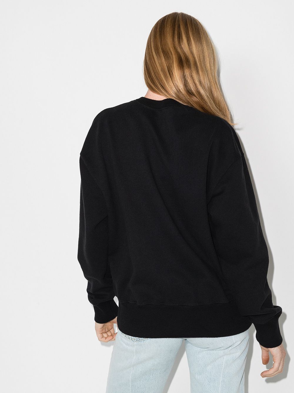 OUR LEGACY Slashed Base Collage School crew-neck Sweatshirt - Farfetch