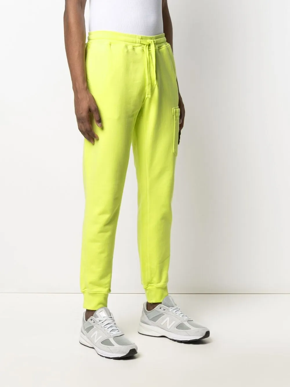 фото Stone island спортивные брюки с нашивкой-логотипом