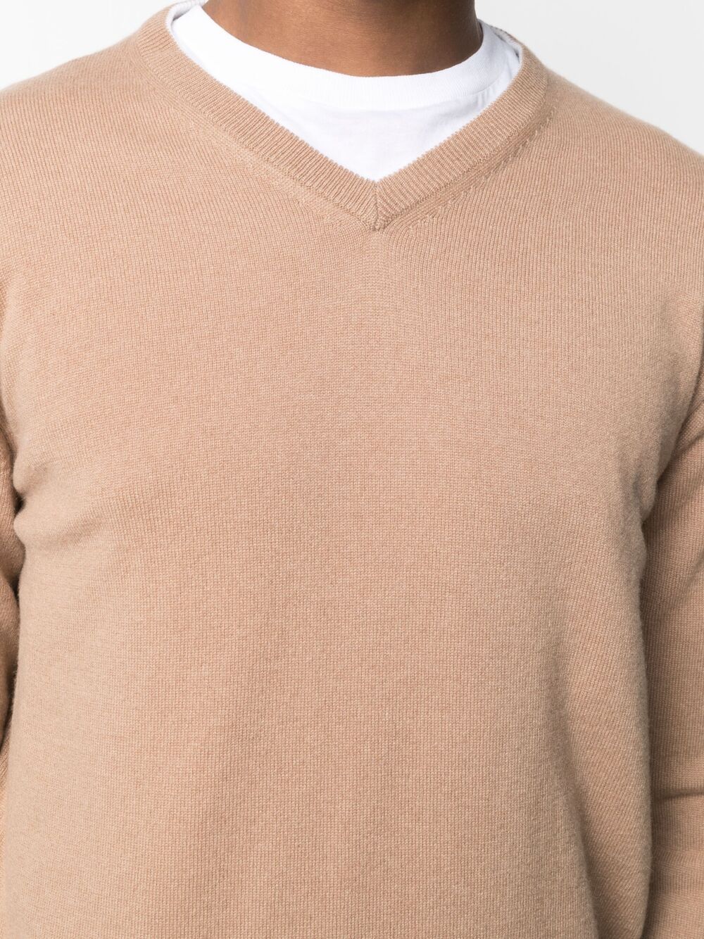 фото Eleventy кашемировый свитер с v-образным вырезом