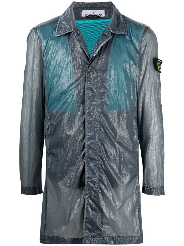 hooded jacket stone island