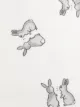 Rachel Riley rabbit print bib