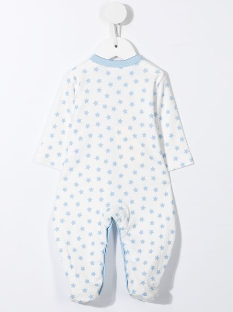 Rachel Riley Star Print Cotton Babygrow Farfetch