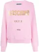 Image 1 of Moschino Couture embroidered-logo sweatshirt