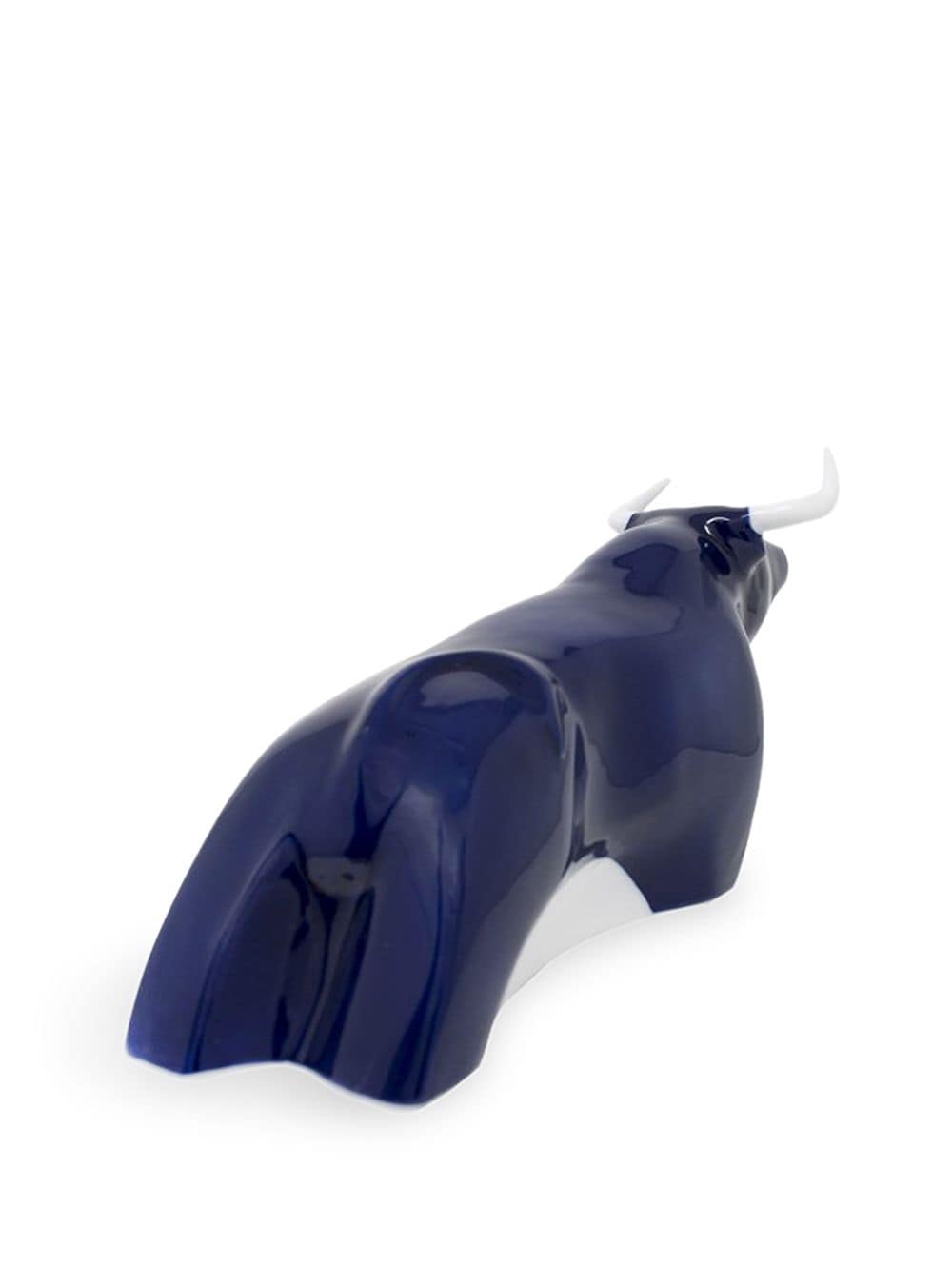 Shop Sargadelos Bull Decorative Ornament In Blue