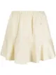 Image 1 of Self-Portrait peplum-hem mini skirt