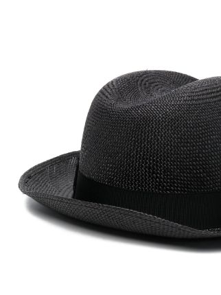 curved-brim straw hat展示图