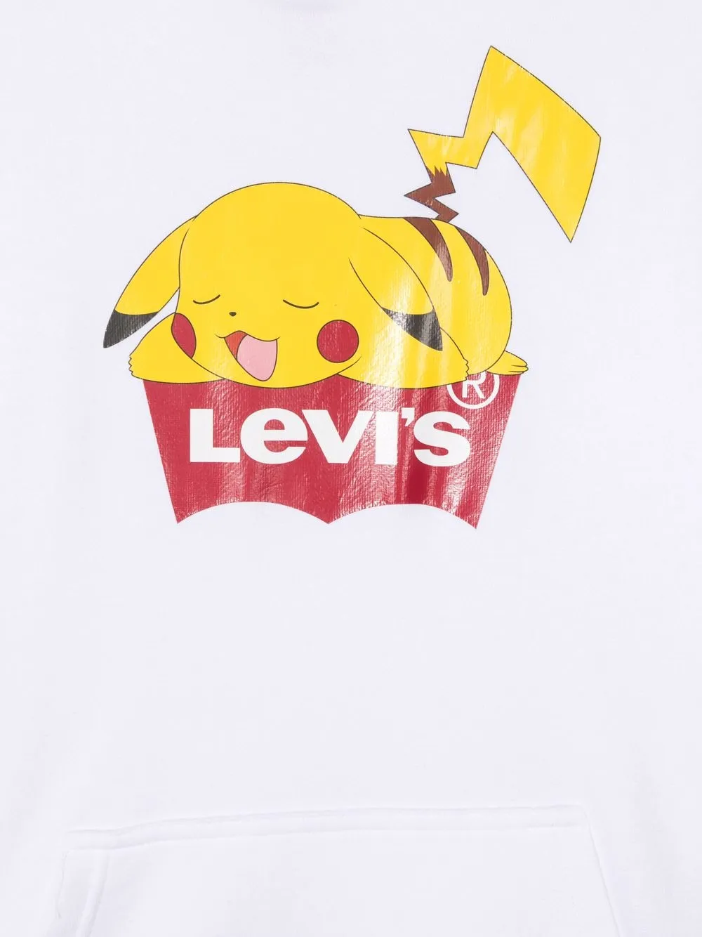 фото Levi's kids худи с принтом pikachu