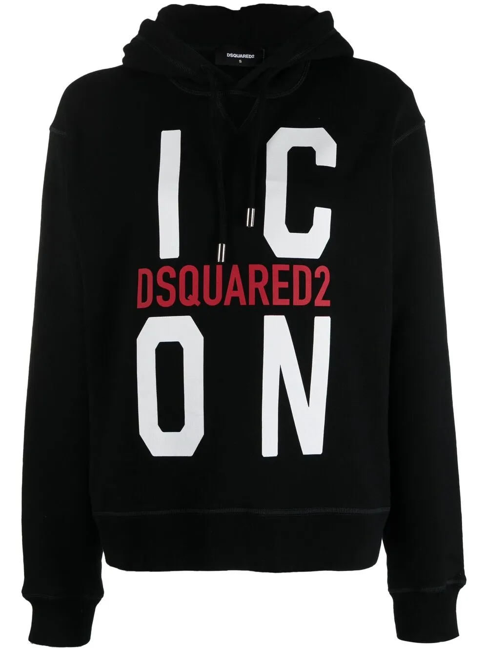 фото Dsquared2 худи с кулиской и принтом icon