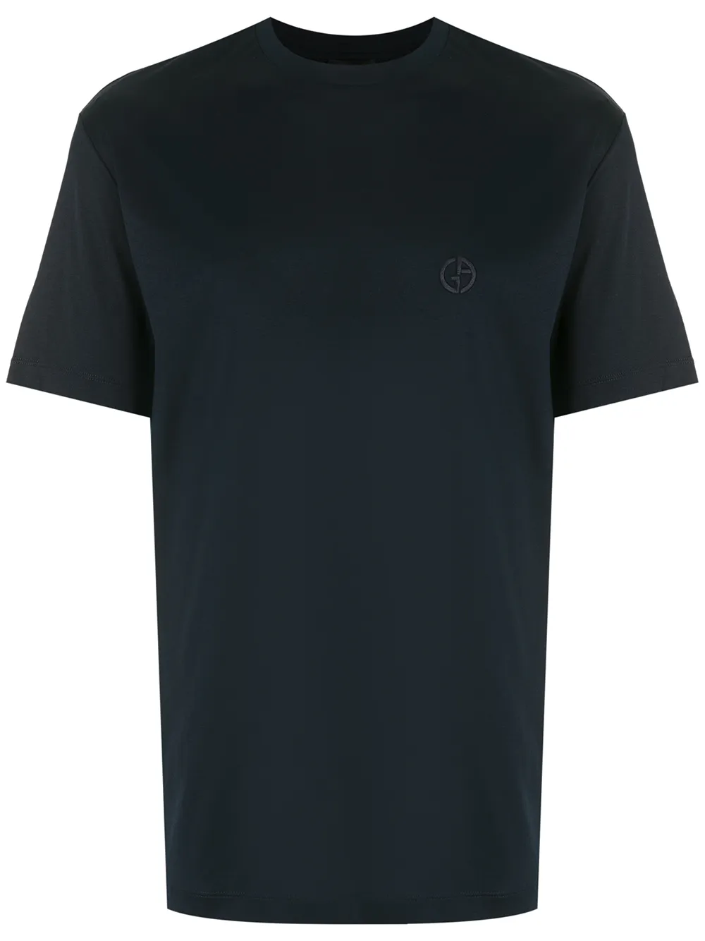 Image 1 of Giorgio Armani logo-print cotton T-shirt