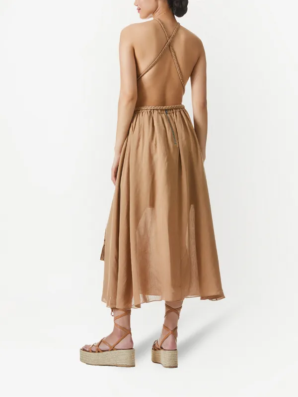 Shop Alice+Olivia Faith braided cut-out 
