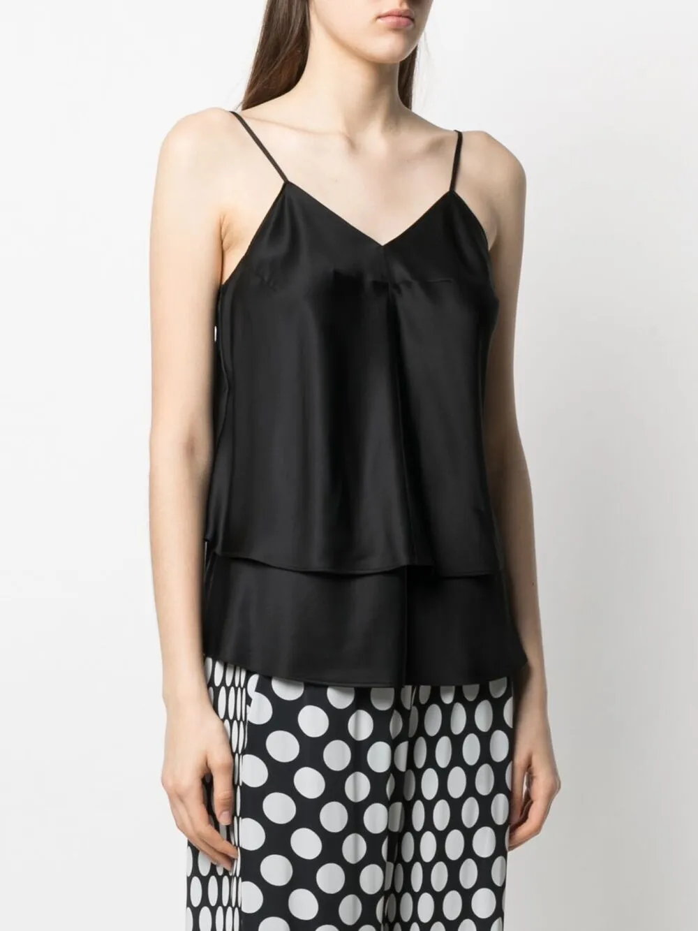 фото Mm6 maison margiela многослойный топ