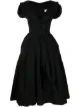 Image 1 of Maticevski V-neck full-skirt dress