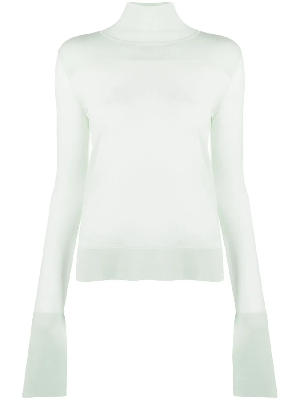 Image 1 of Jil Sander slit-cuffs roll-neck jumper