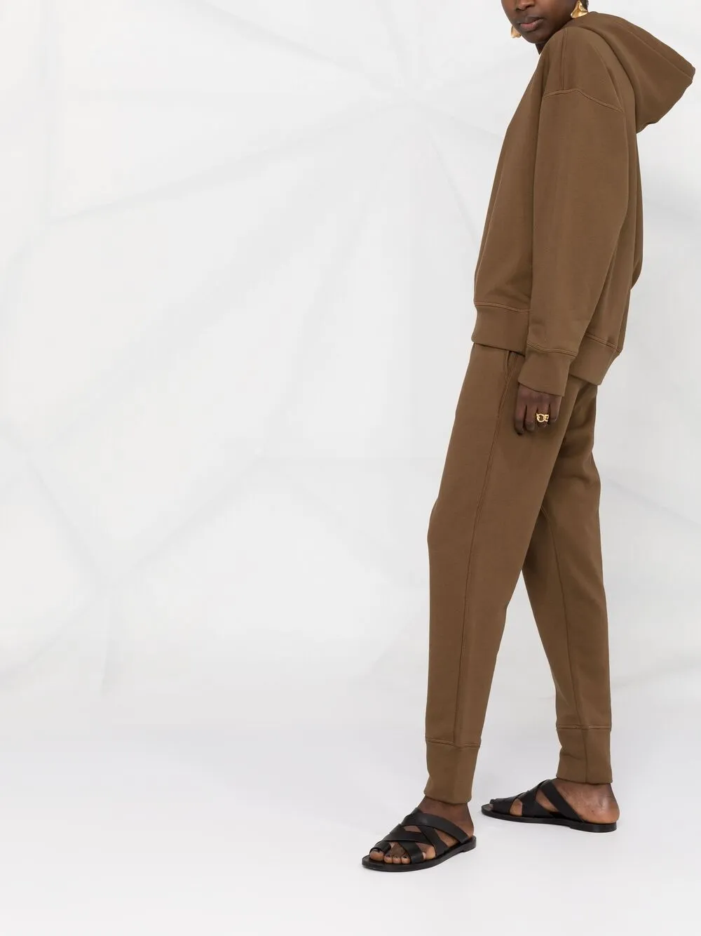 фото Jil sander спортивные брюки с вышитым логотипом