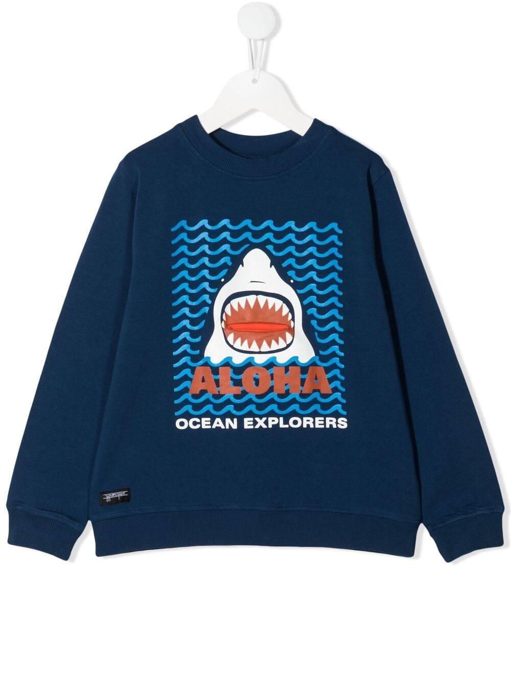 Yporqué Kids' Graphic-print Sweatshirt In Blue