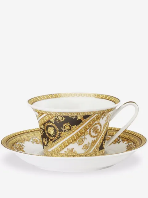 Versace Baroque teacup and saucer