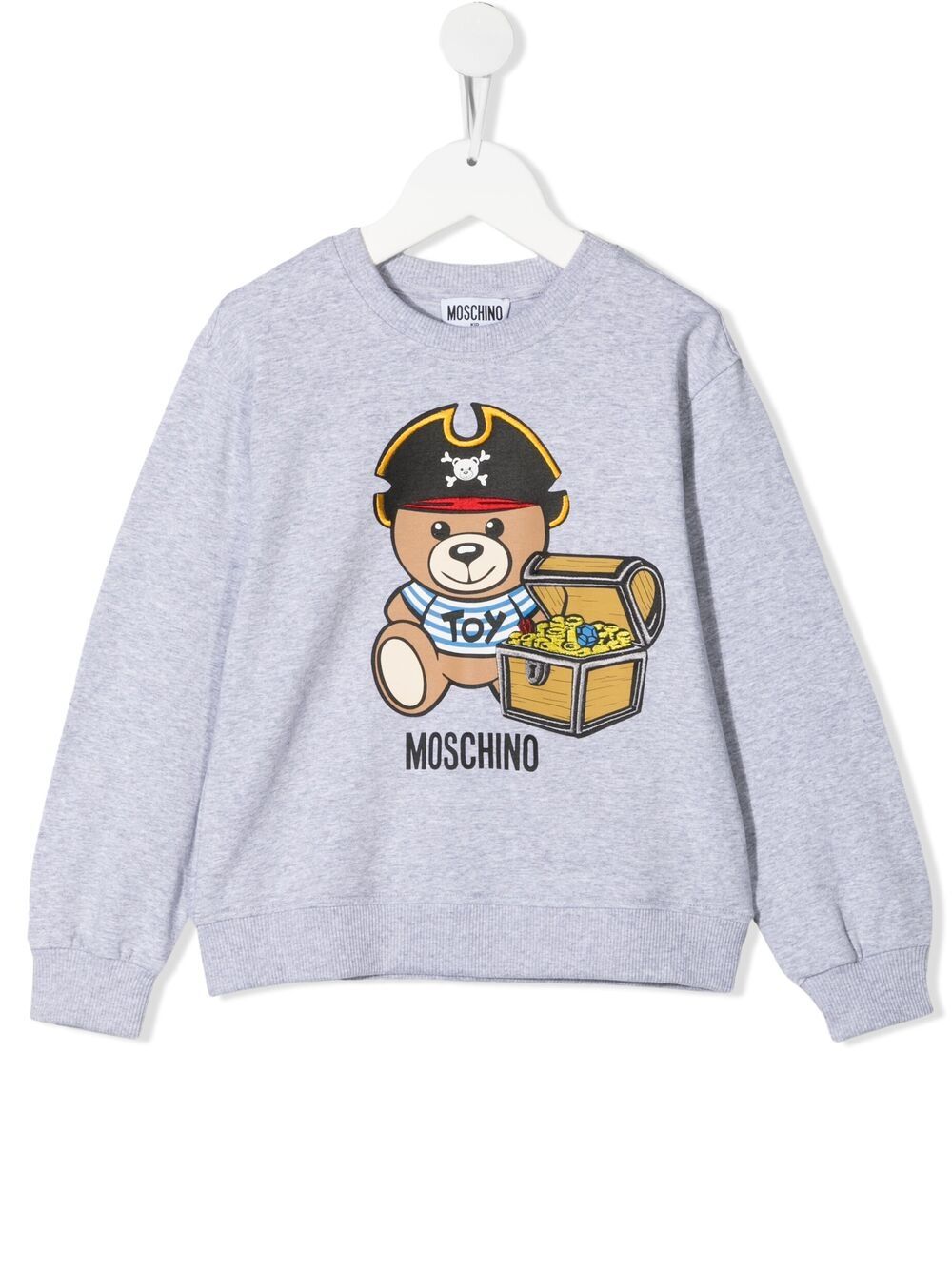 фото Moschino kids толстовка pirate teddy bear