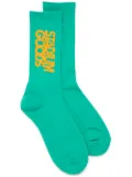 STADIUM GOODS® logo ""Marino Teal"" crew socks - Blue