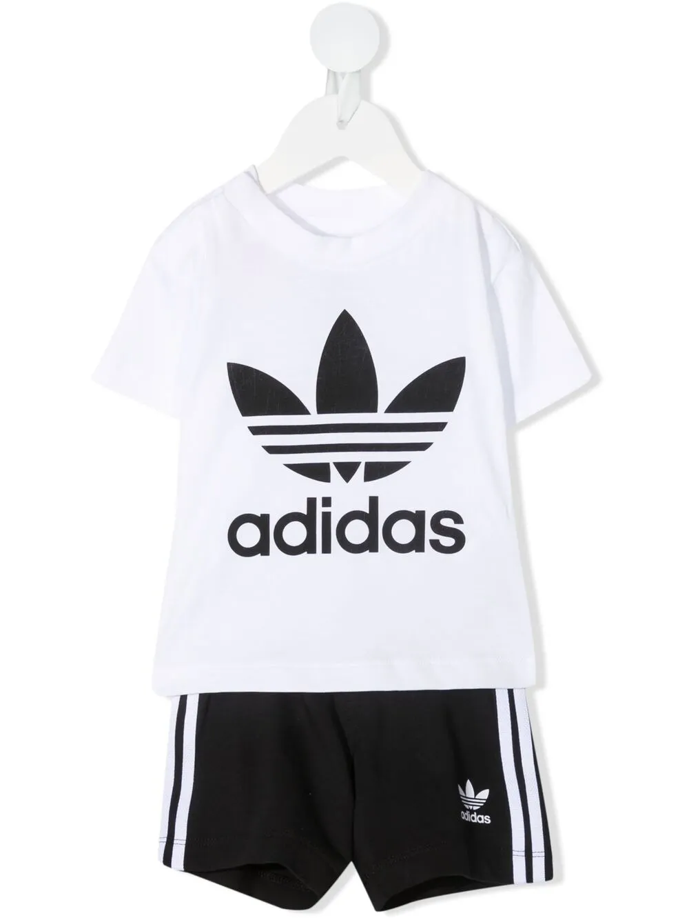 

adidas Kids Trefoil tracksuit set - White