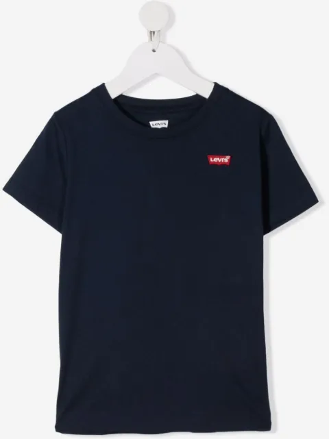Levi's Kids logo-patch short-sleeved T-shirt