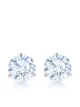 Image 1 of KWIAT platinum ashoka bezel set diamond drop earrings