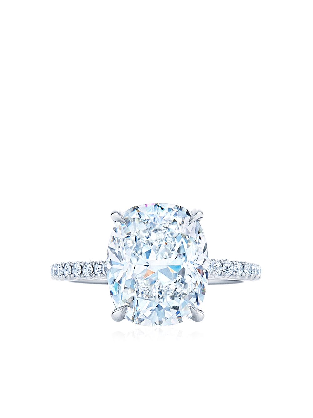 фото Kwiat платиновое кольцо с бриллиантами