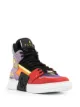 Image 2 of Philipp Plein high-top panelled trainers