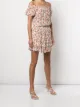 Nicole Miller all-over floral-print dress