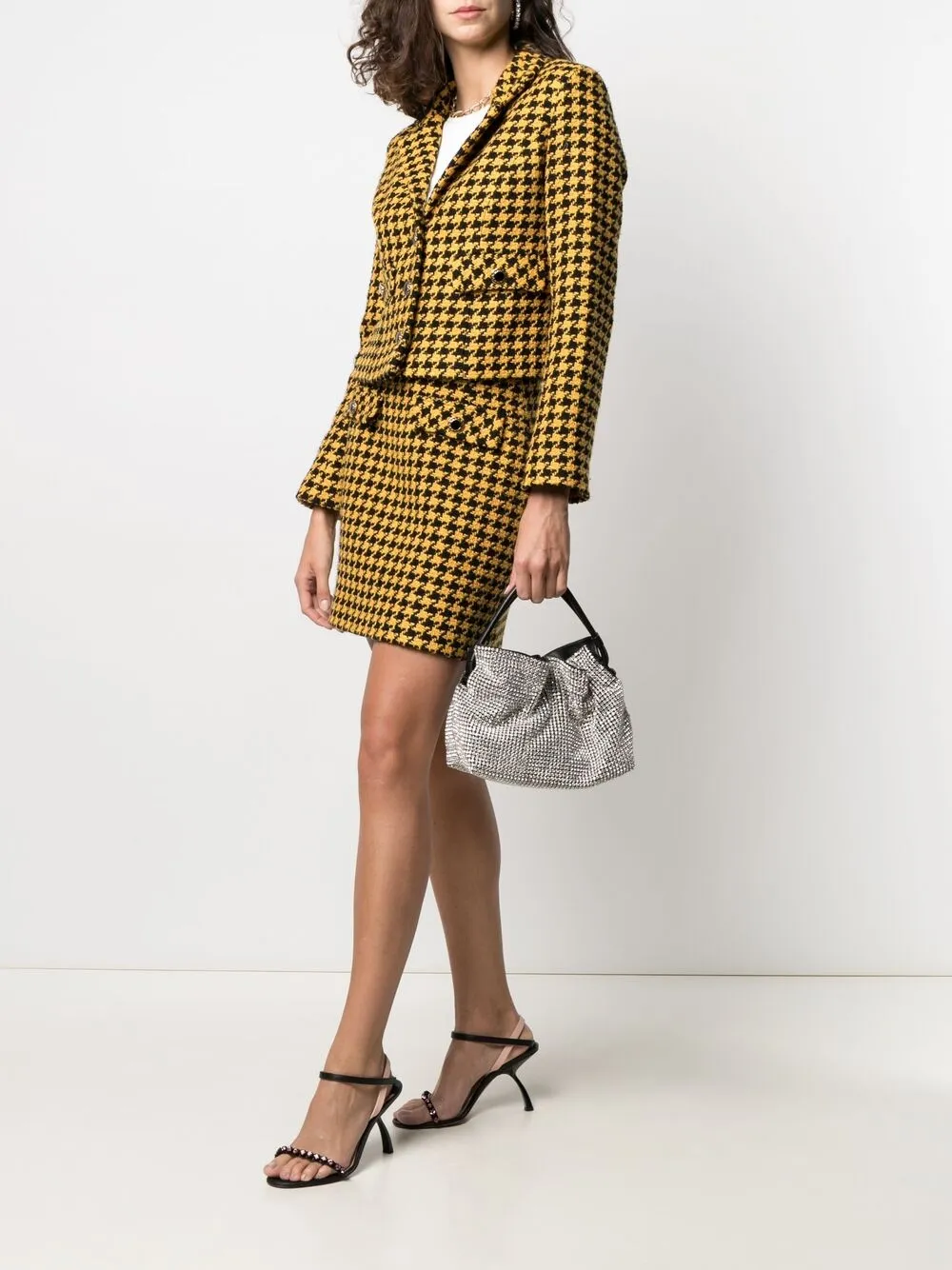 фото Tubici сумка-тоут с кристаллами