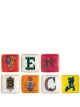 Image 1 of Versace Holiday Alphabet porcelain plate set