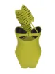 Image 2 of ANDREA IYAMAH Nisi ruffled-strap swimsuit