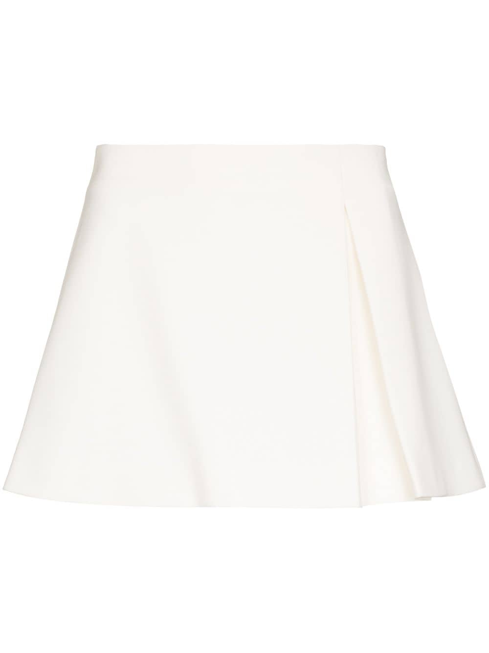 фото Maximilian sunday box-pleat mini skirt