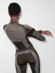 MISBHV high-neck knitted performance top