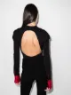 MAXIMILIAN Davis U-neck bodysuit