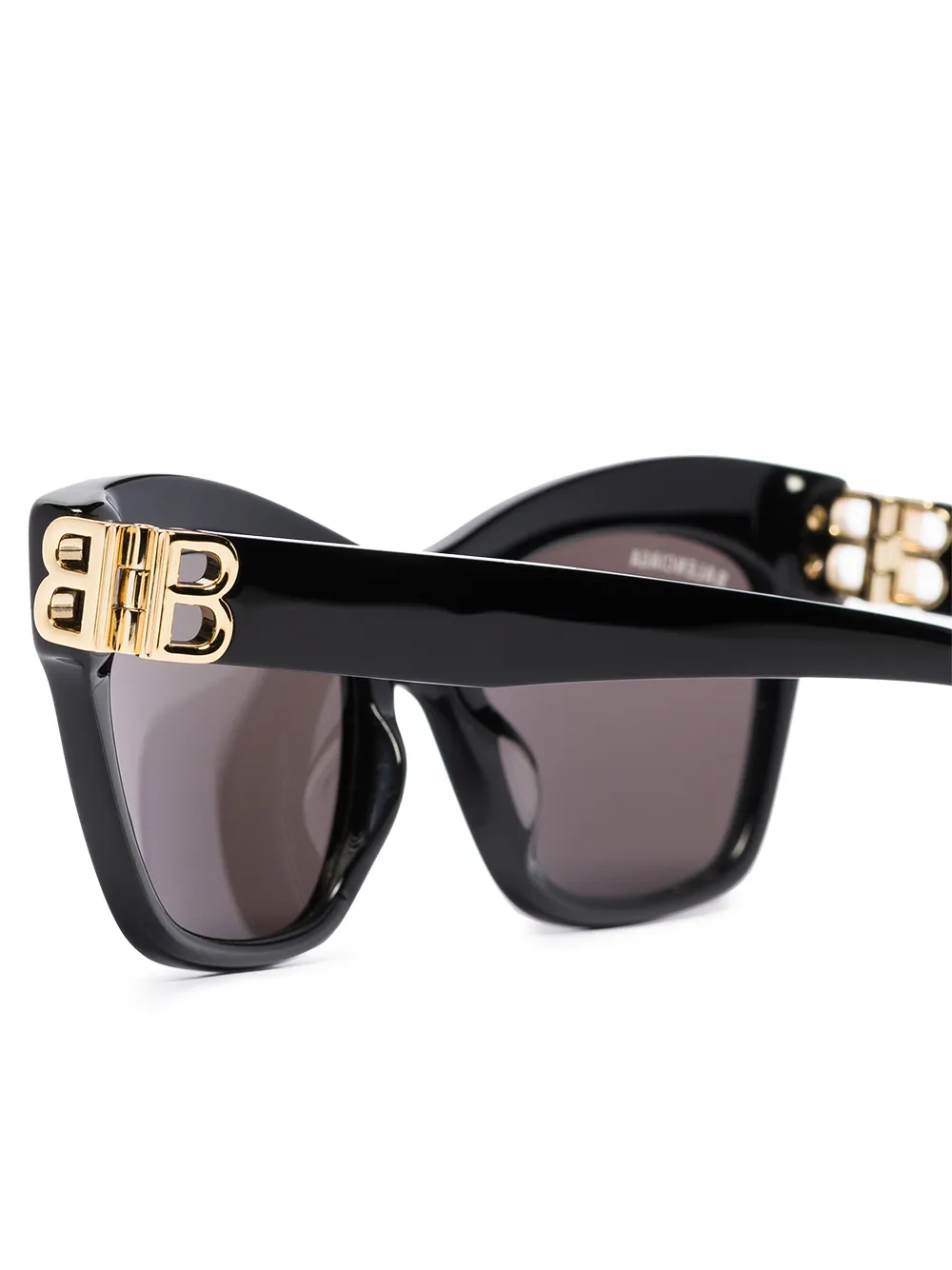 фото Balenciaga eyewear солнцезащитные очки dynasty в оправе 'кошачий глаз'