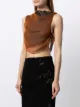 Supriya Lele layered sleeveless top
