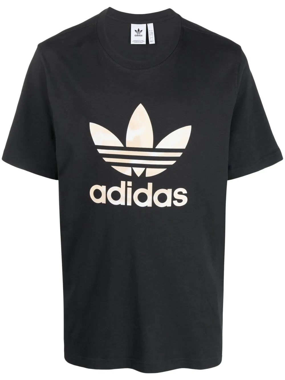 ADIDAS ORIGINALS CAMOUFLAGE TREFOIL-PRINT COTTON T-SHIRT