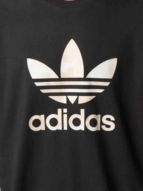 adidas Camo Trefoil T-Shirt - Black | adidas UK
