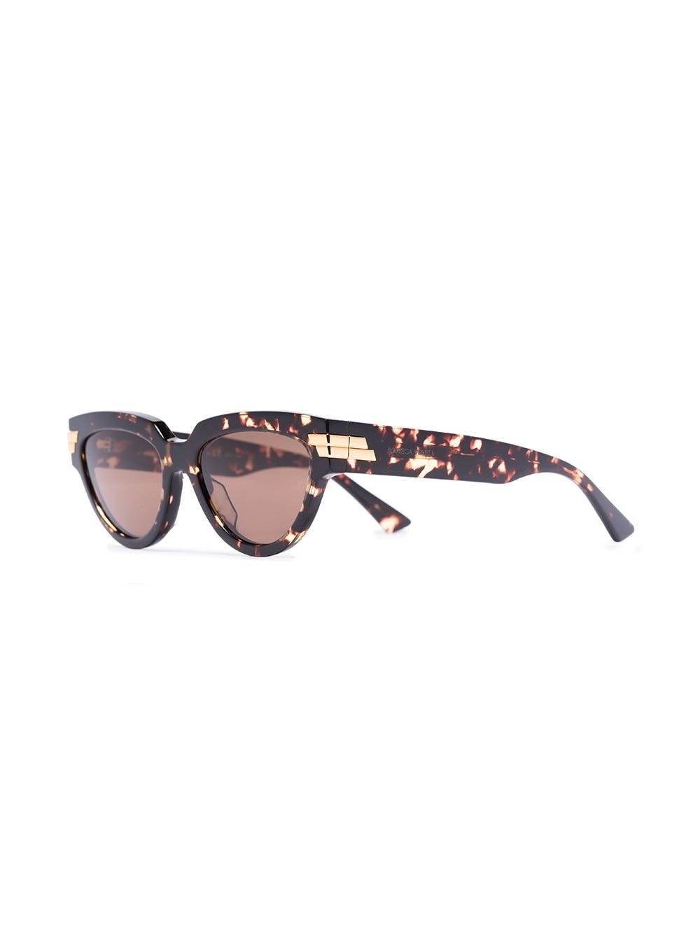 Bottega Veneta Eyewear tortoiseshell-effect cat-eye Sunglasses