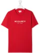 Image 1 of Woolrich Kids logo print T-shirt