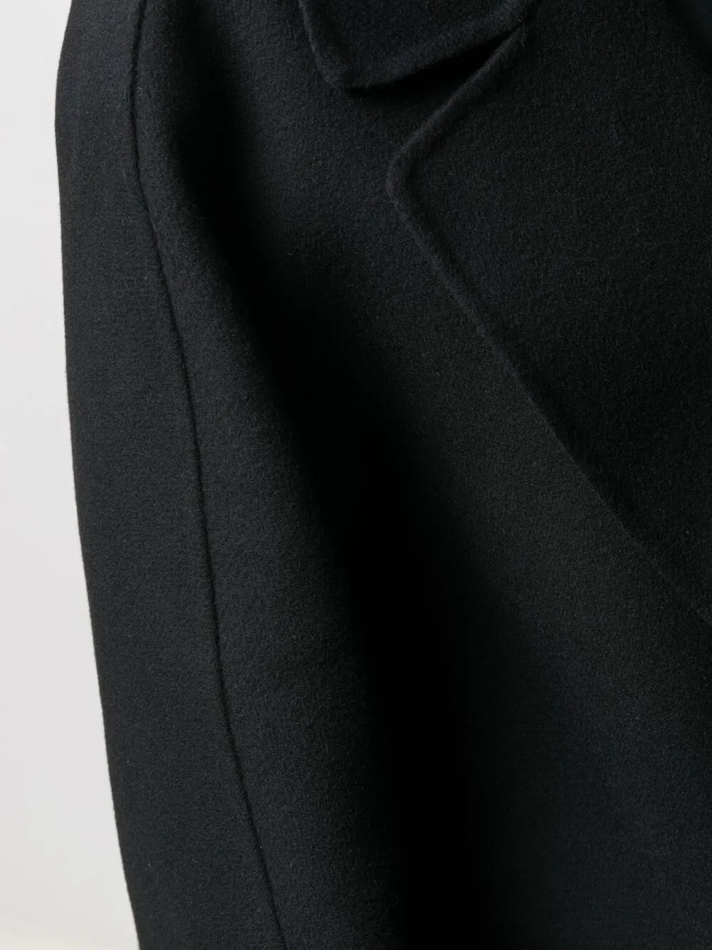 's Max Mara Belted Virgin Wool Trench Coat