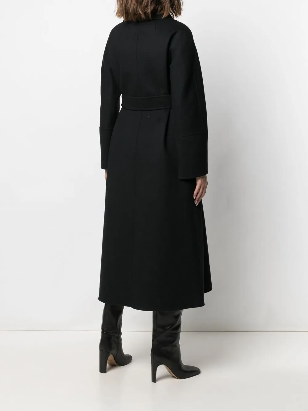 's Max Mara Belted Virgin Wool Trench Coat